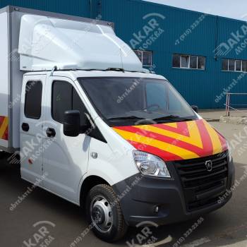 Спойлер (обтекатель) Дакар на Газель Некст фермер 2,2-2,3м на всю крышу