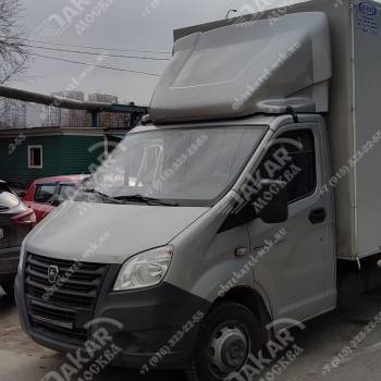 Спойлер на Газель фургон 2,3м цвет Сильвер лайт Спойлер на Газель фургон 2,3м цвет Сильвер лайт