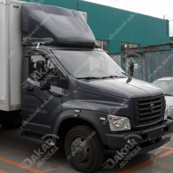 Спойлер на Газон Некст фургон 2,3м цвет Шторм Спойлер на Газон Некст фургон 2,3м цвет Шторм