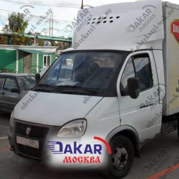 Спойлер на Газель 3302 будка 2м Спойлер на Газель 3302 будка 2м
