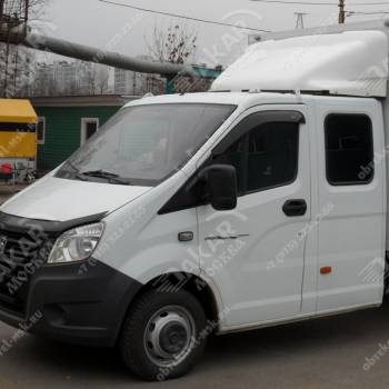 Обтекатель на Газель Некст фермер белый