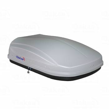 Автобокс "Дакар" 400л серый 130х98х40см