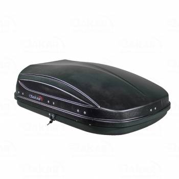 Автобокс 400л черный 130х98х40см
