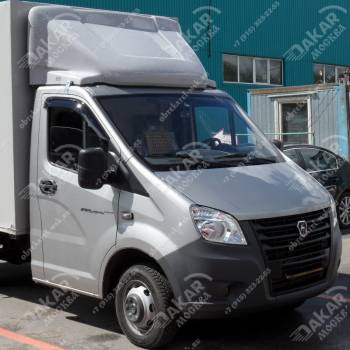 Козырек на Газель Некст Дакар 2,0м Сильвер лайт