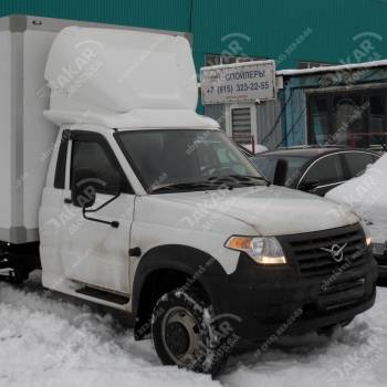 Обтекатель на УАЗ регулируемый по высоте