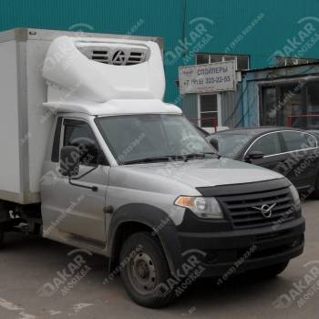 Спойлер на УАЗ регулируемый кабина металлик