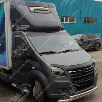 Спойлер на Газель Некст 2,4м серый шторм Спойлер на Газель Некст 2,4м серый шторм