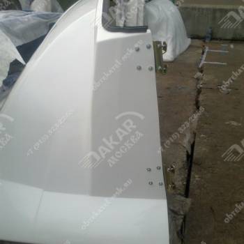 Сборка кронштейнов обтекателя на КамАЗ Сборка кронштейнов обтекателя на КамАЗ