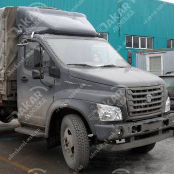 Обтекатель на Газ Некст фургон 1,8м цвет шторм Обтекатель на Газ Некст фургон 1,8м цвет шторм