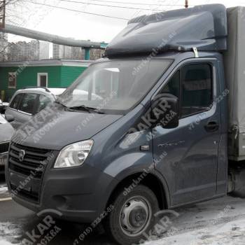 Обтекатель на Газель Некст фургон 1,8м цвет Титан Обтекатель на Газель Некст фургон 1,8м цвет Титан