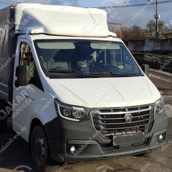 Обтекатель на Газель НН фургон 1,8м цвет белый Обтекатель на Газель НН фургон 1,8м цвет белый