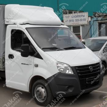 Обтекатель на Газель Next тент 1,8м цвет белый Обтекатель на Газель Next тент 1,8м цвет белый