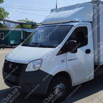 Обтекатель на Газель Next фургон 1,8м цвет белый Обтекатель на Газель Next фургон 1,8м цвет белый