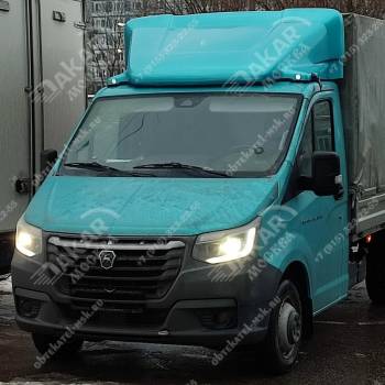 Спойлер на Газель Некст фургон 1,8м цвет Азурро Спойлер на Газель Некст фургон 1,8м цвет Азурро